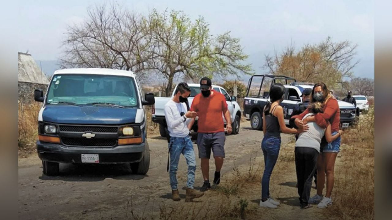 Autoridades llegan al sitio