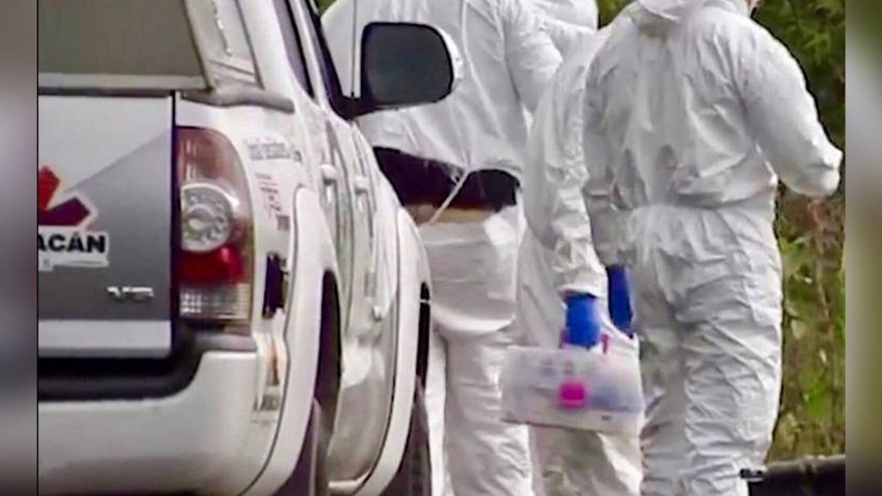 Semefo llega al sitio del crimen