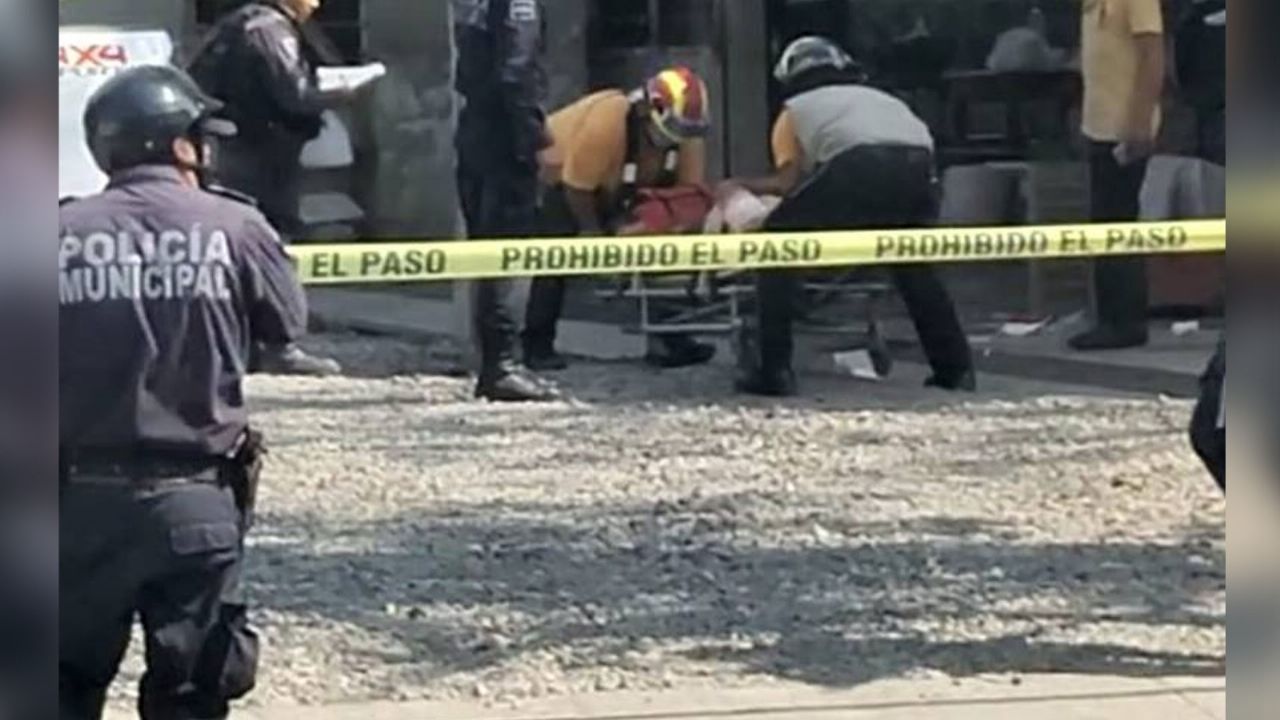 Acordonan el lugar de los hechos