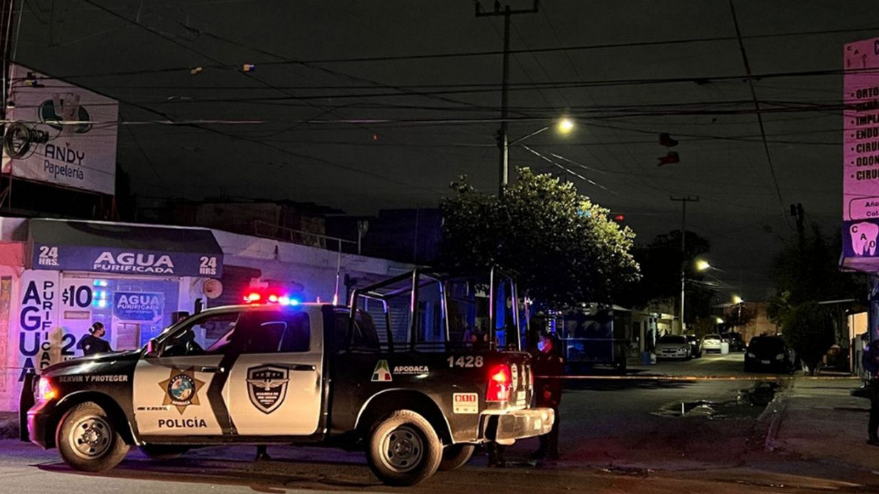 Autoridades encintan el lugar de los hechos