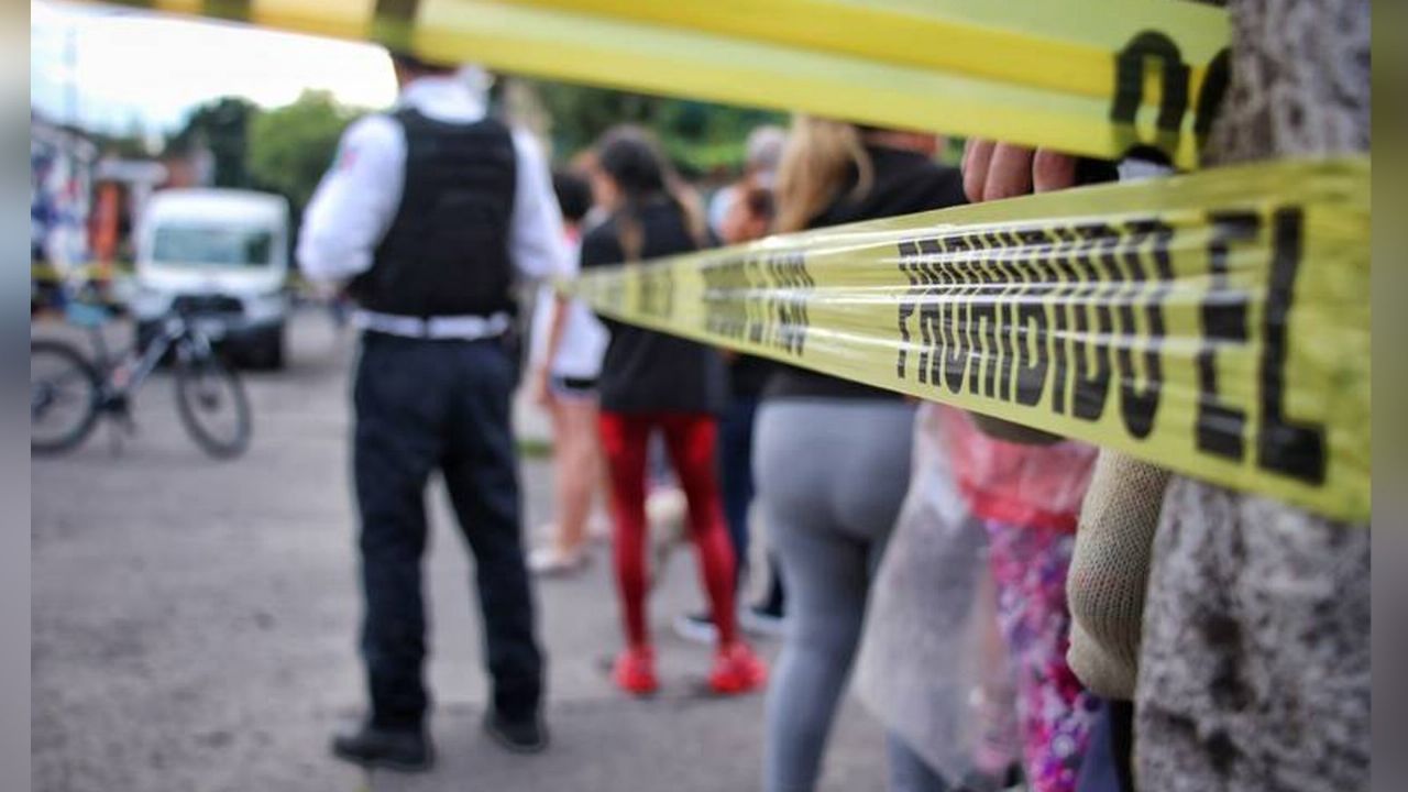 Acordonan el lugar de los hechos