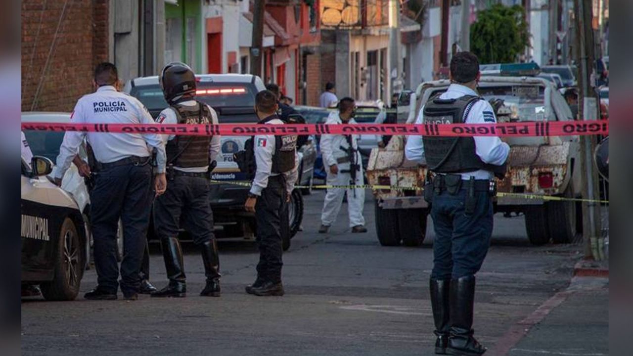 Autoridades llegan a la zona