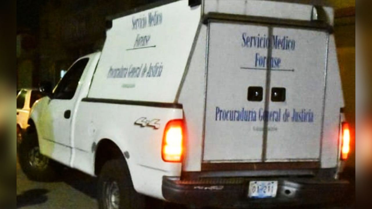 Semefo llega al sitio del crimen