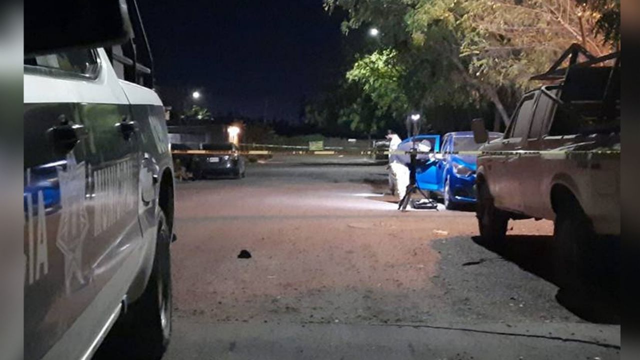 Autoridades en la escena del crimen