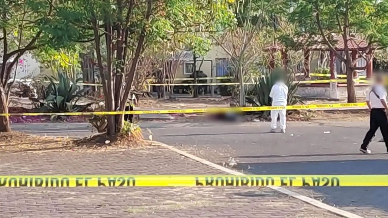 Acordonan el lugar de los hechos