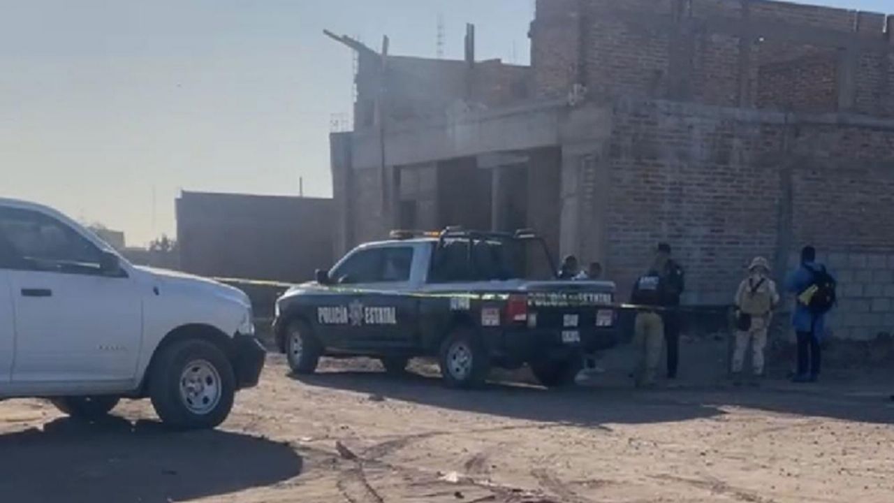 Autoridades llegan a la zona