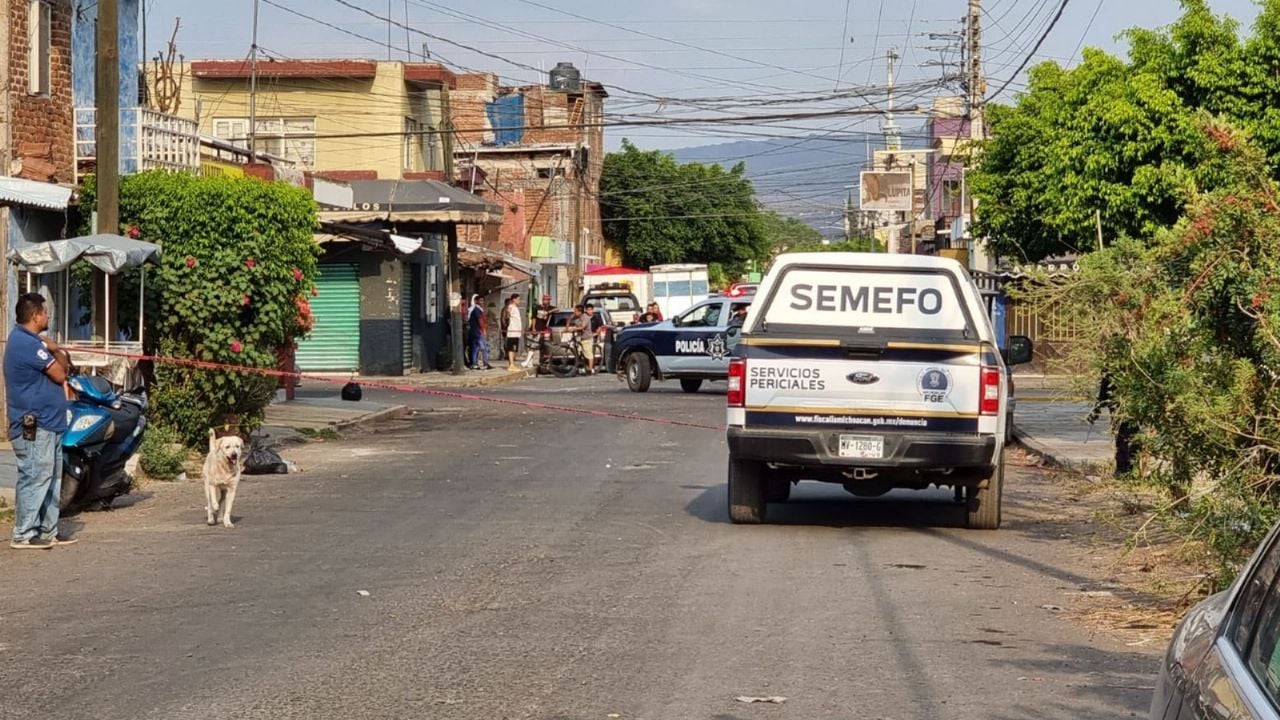 Semefo llega al sitio del crimen