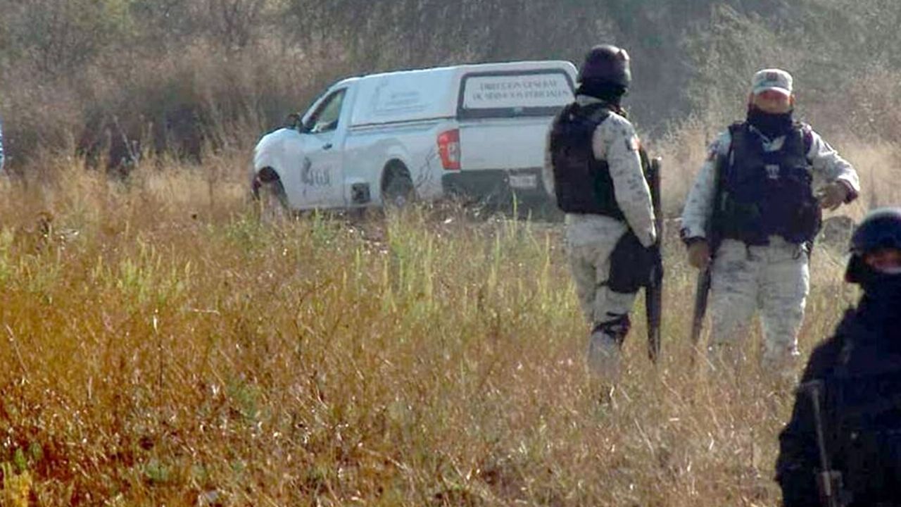 Acordonan la escena del crimen