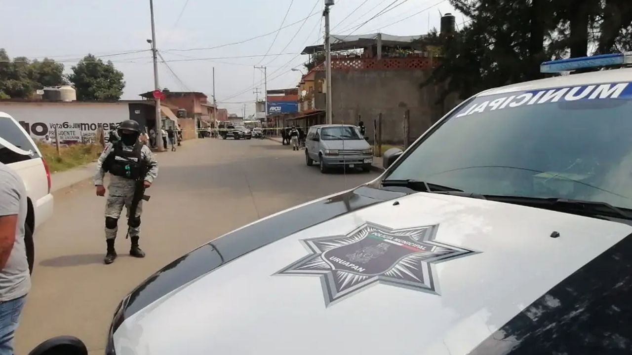 Autoridades trabajan en la zona