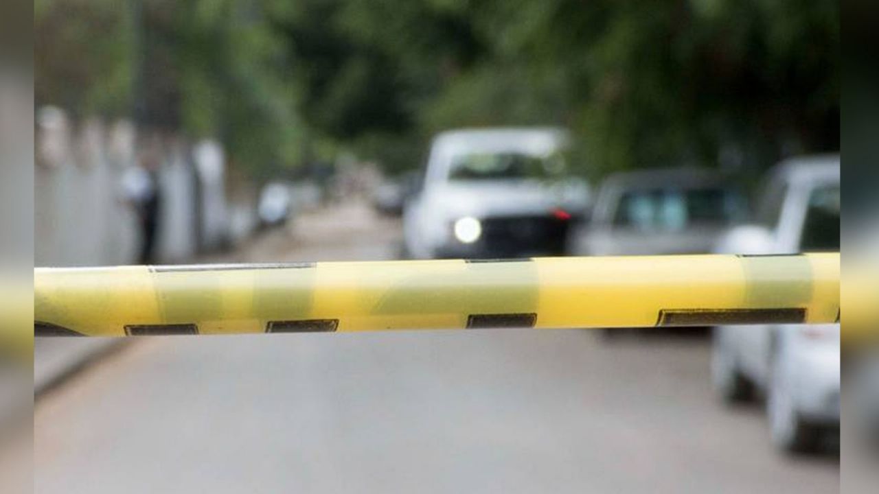 Acordonan la escena del crimen