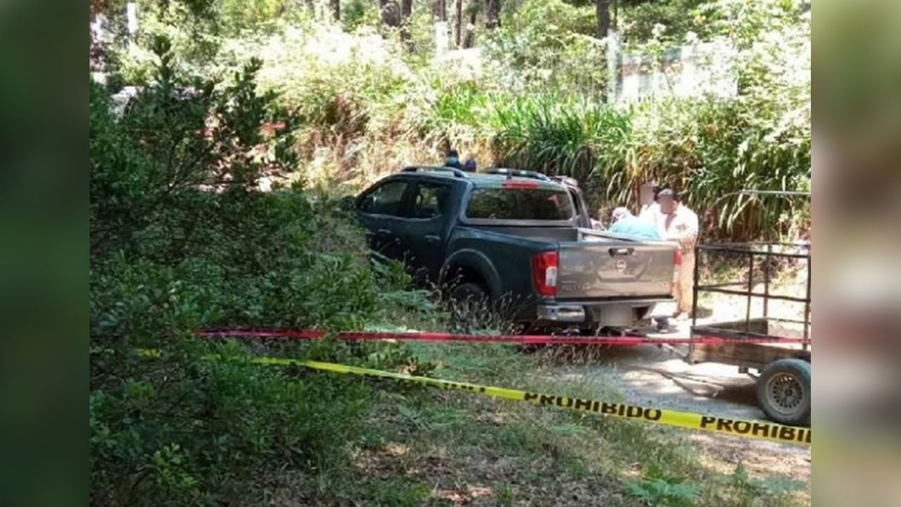 Acordonan el sitio del sitio del crimen