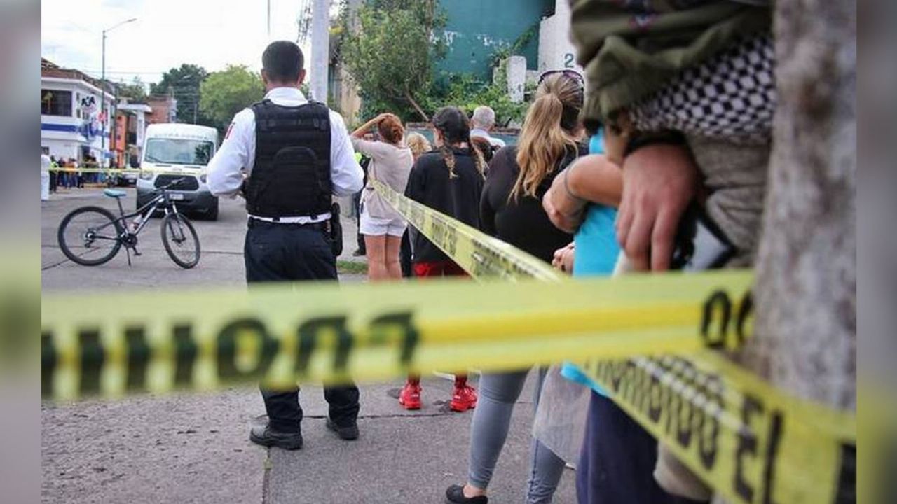 Acordonan el lugar de los hechos