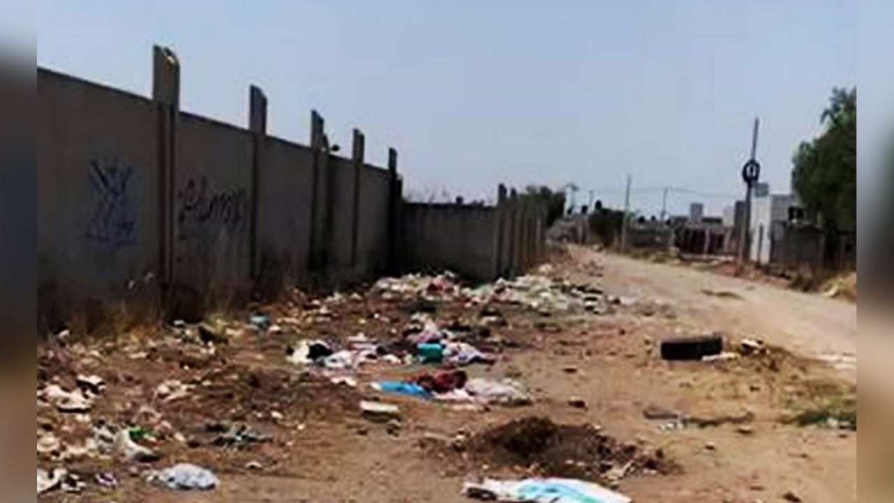 Sobre un camino de terracería, sicarios abandonan un ‘encobijado’ en Hidalgo