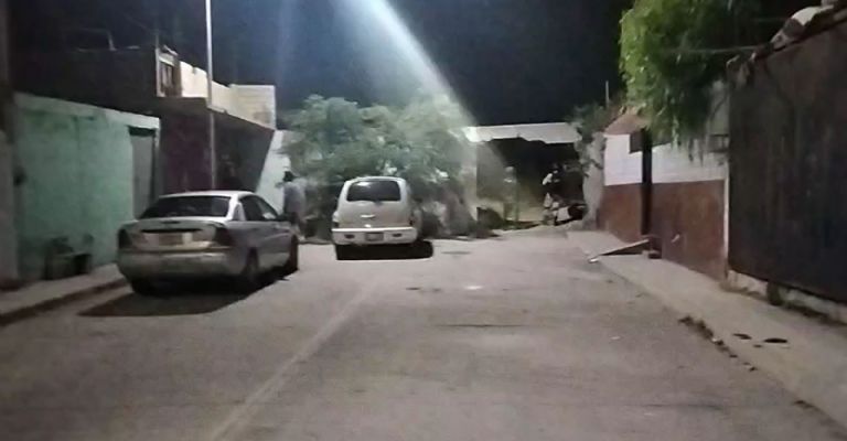 Escena del crimen en Guanajuato