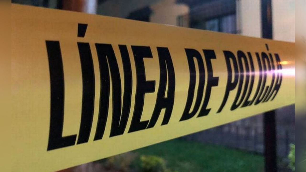 Acordonan la escena del crimen