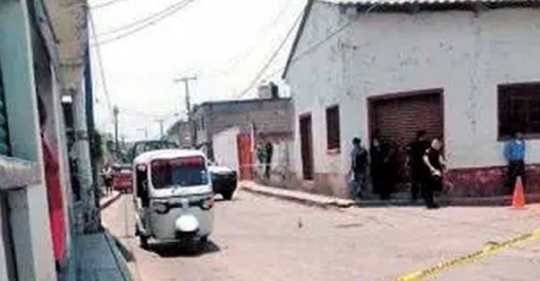 Calles de donde fue la balacera