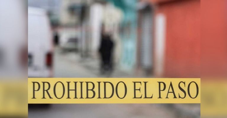 Acordonan la escena del crimen