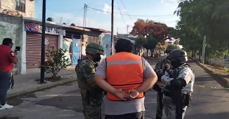 Sedena en la escena del crimen