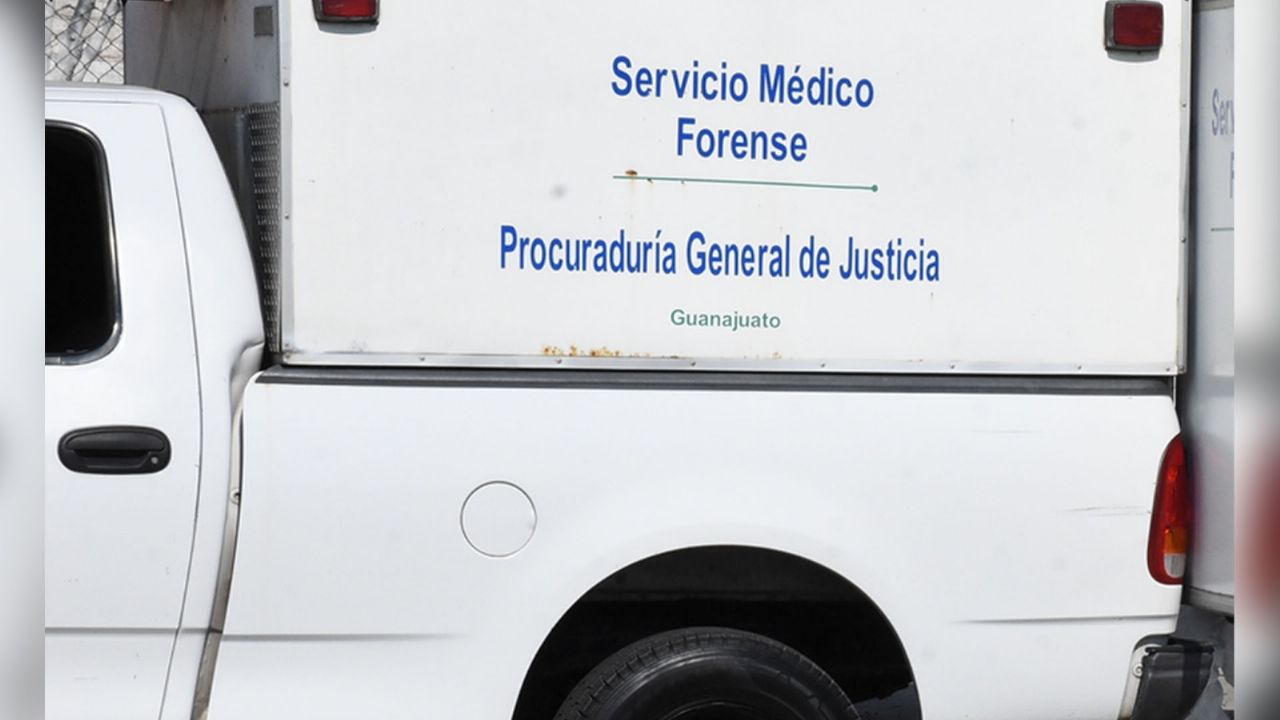 Semefo llega a la escena del crimen