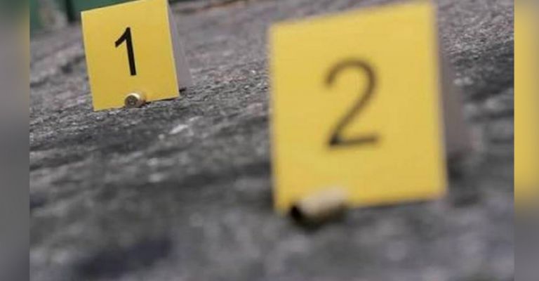 Casquillos percutidos de la escena del crimen