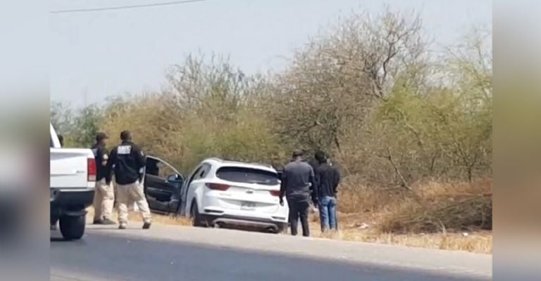 Balacera a la salida sur de Ciudad Obregón