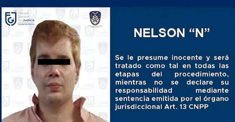Aprehenden a Nelson en CDMX