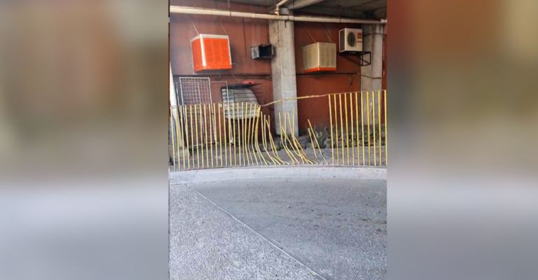 Lugar del accidente en Mercajeme