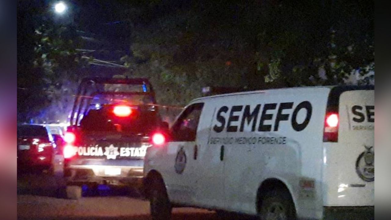 Semefo acude a la escena del crimen