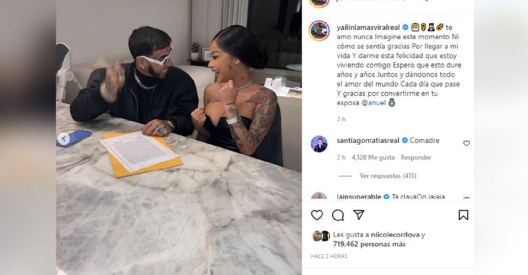 Anuel se casa