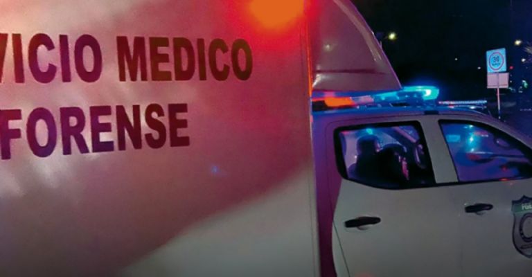 Semefo llega al lugar de los hechos