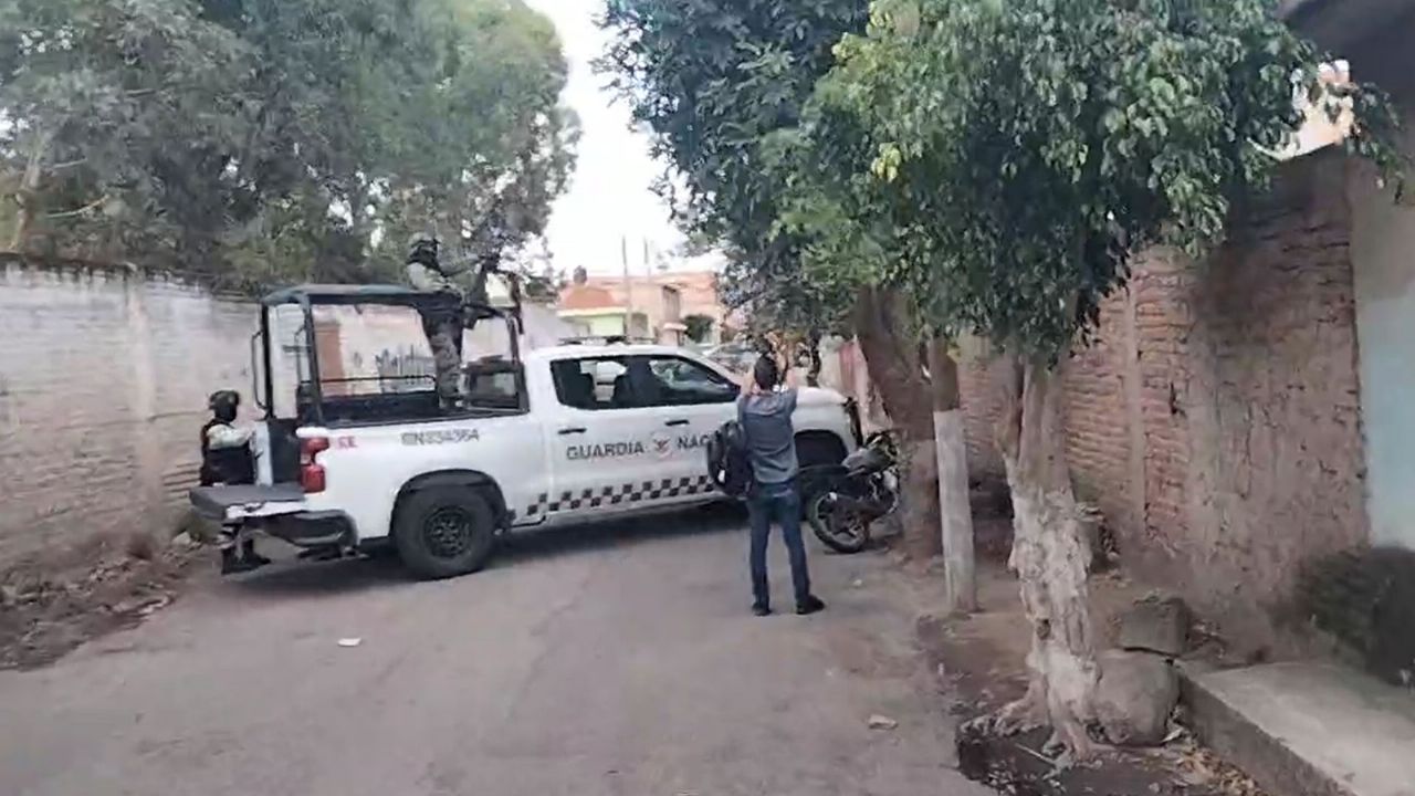 Autoridades llegan al sitio