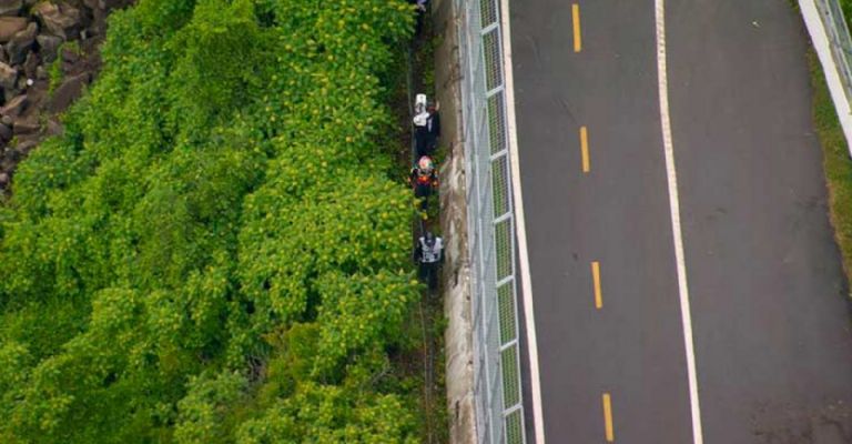 Checo Pérez sufre accidente
