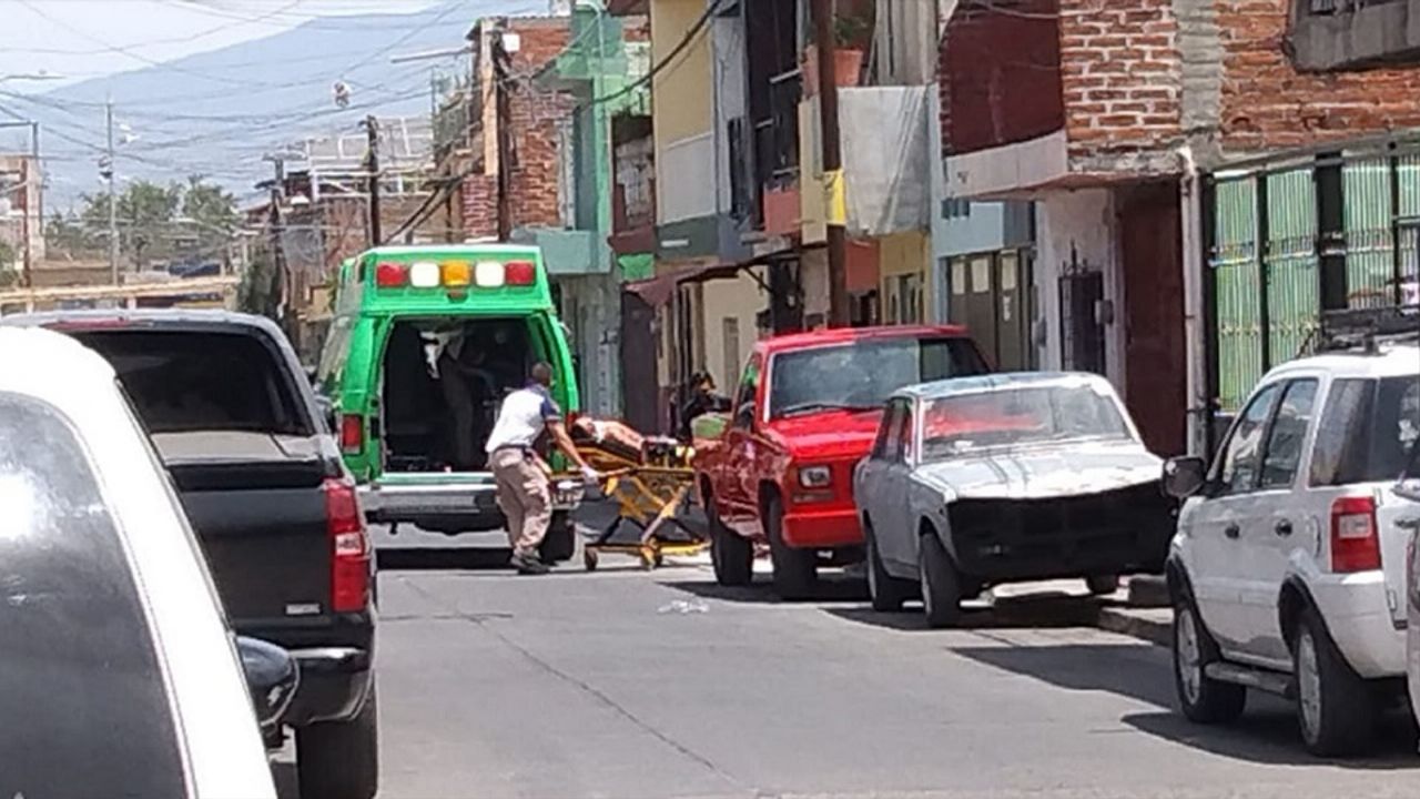 Autoridades llegan al sitio