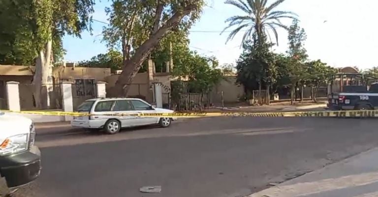 Acordonan el lugar de los hechos