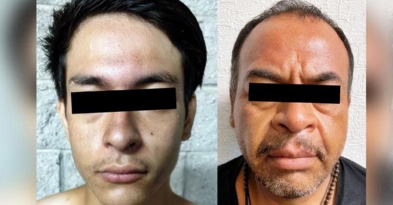 Dos de los ocho detenidos