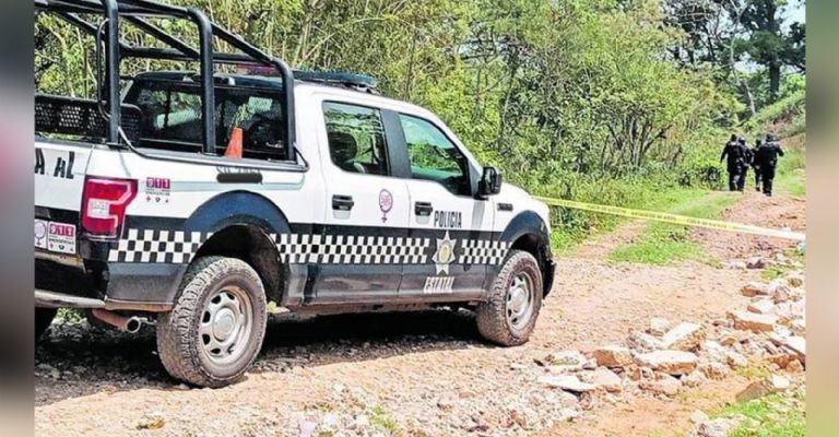 Autoridades llegan al lugar de los hechos