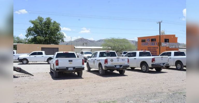 Autoridades llegan al lugar de los hechos