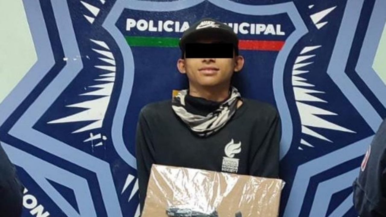 Autoridades detuvieron a Leonardo 'N', presunto ladrón de Ciudad Obregón. Foto: Facebook