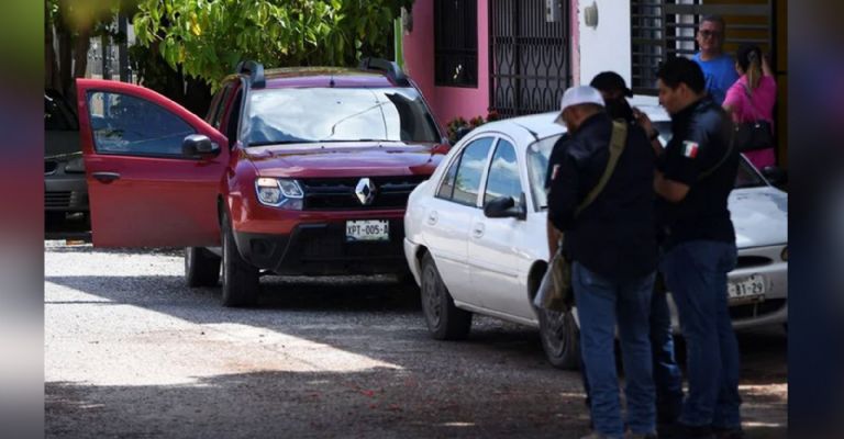 Lugar del atentado armado