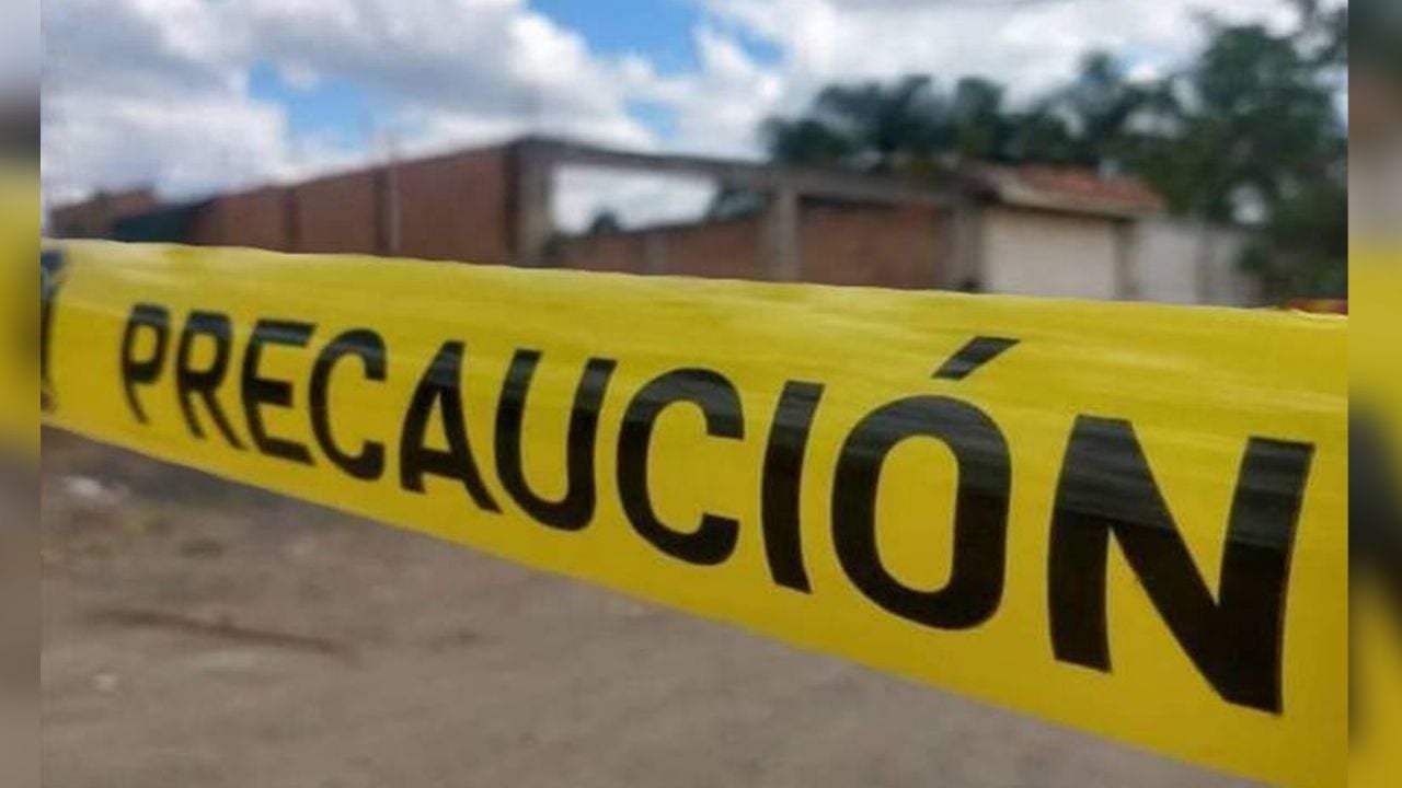 Acordonan el sitio del crimen