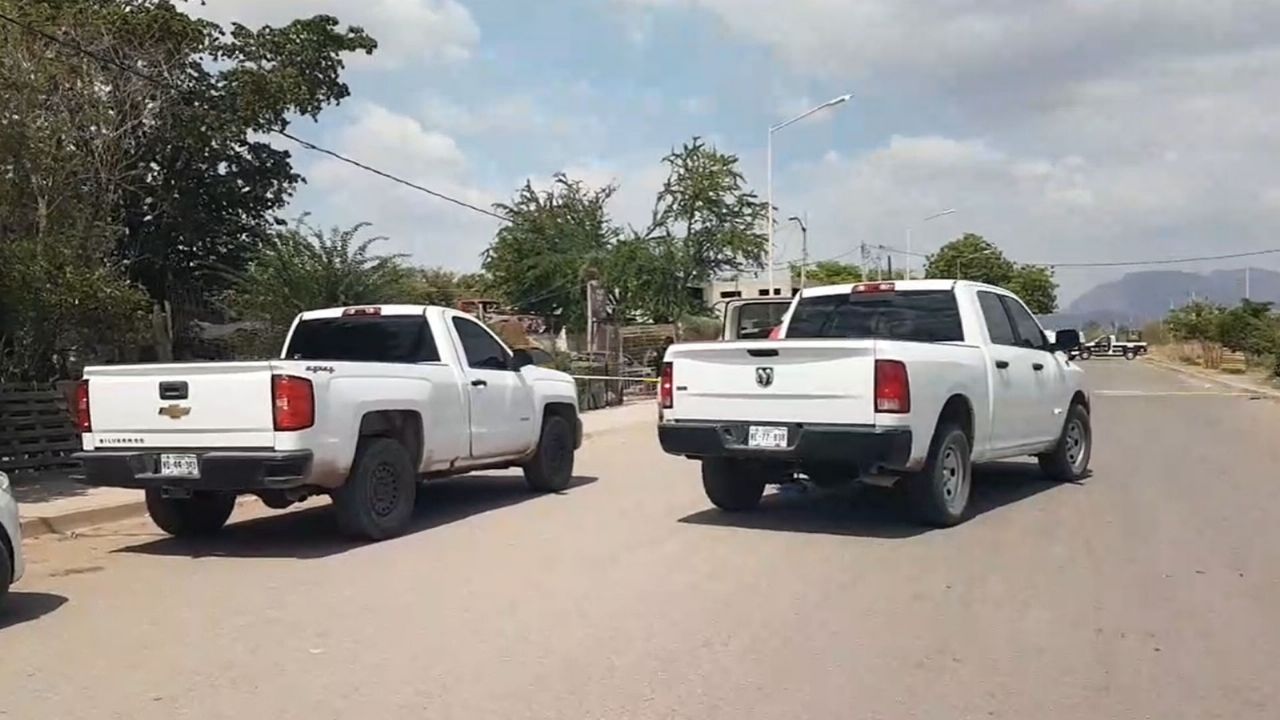 Autoridades llegan al lugar de los hechos