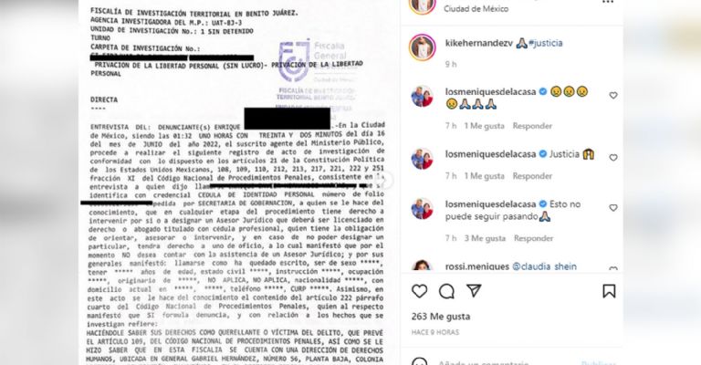 Denuncia formal en contra del novio de Livia Brito