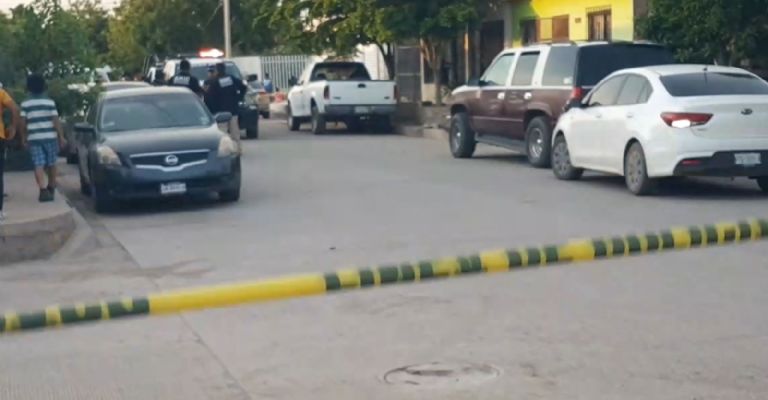 Acordonan la escena del crimen