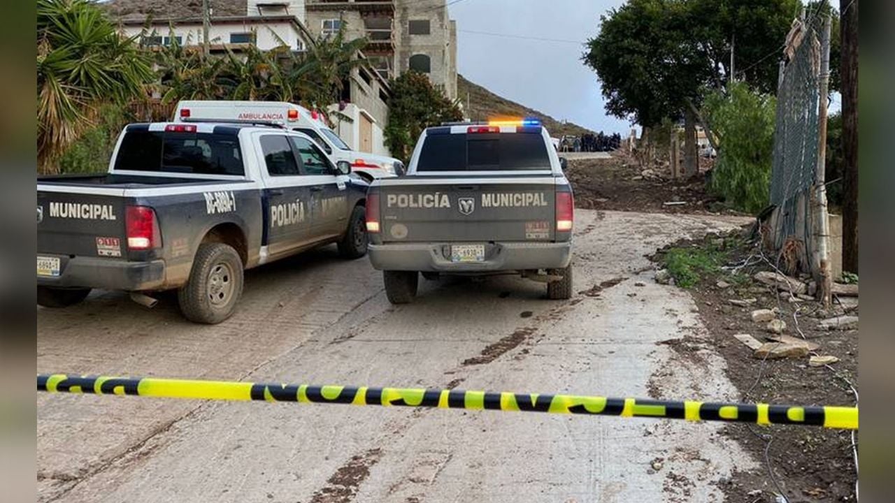 Autoridades llegan al lugar de los hechos