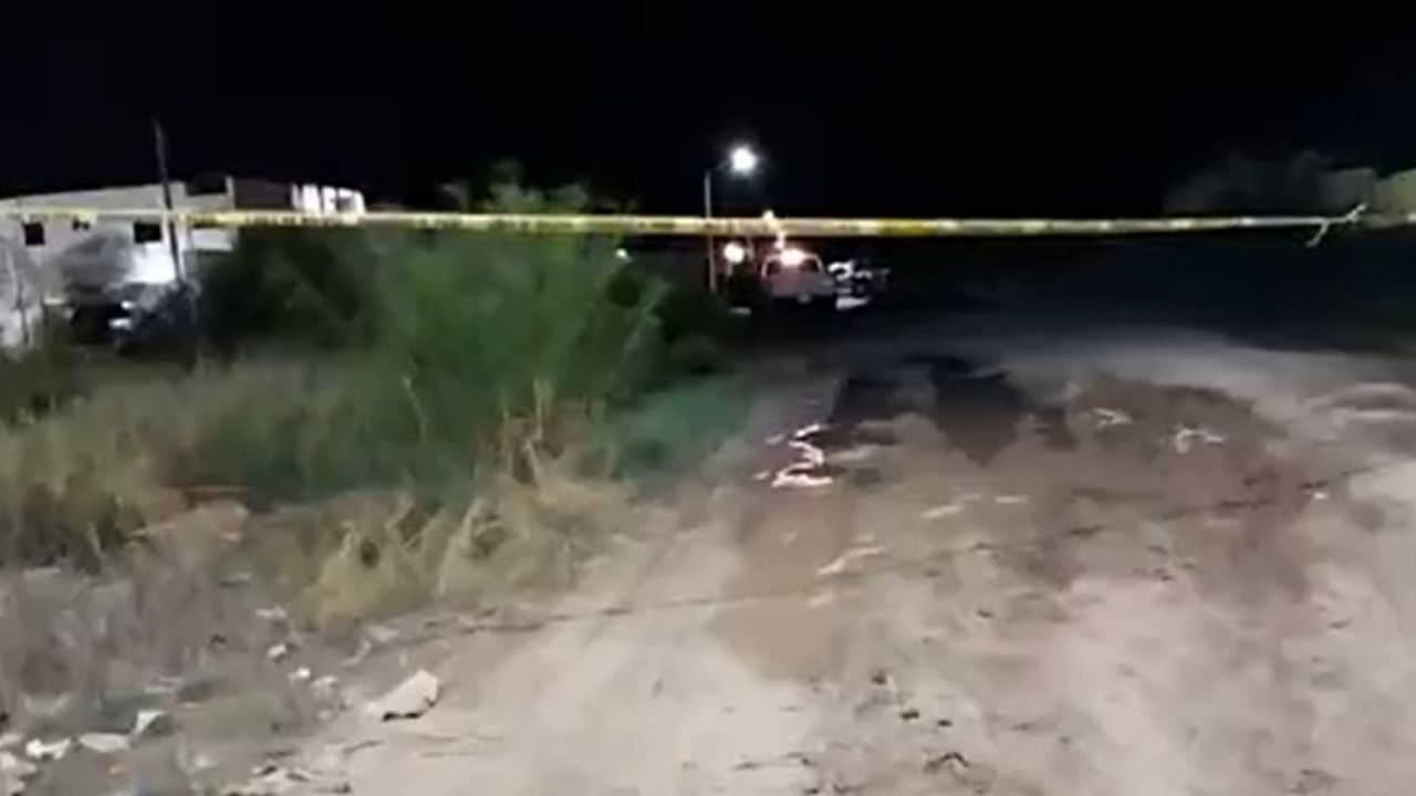 Autoridades se movilizaron por la presencia de un cuerpo sin vida abandonado en la colonia Las Brisas, de Ciudad Obregón. Foto: Facebook