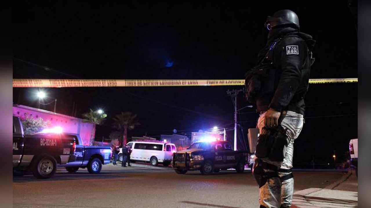 Autoridades llegan al lugar de los hechos