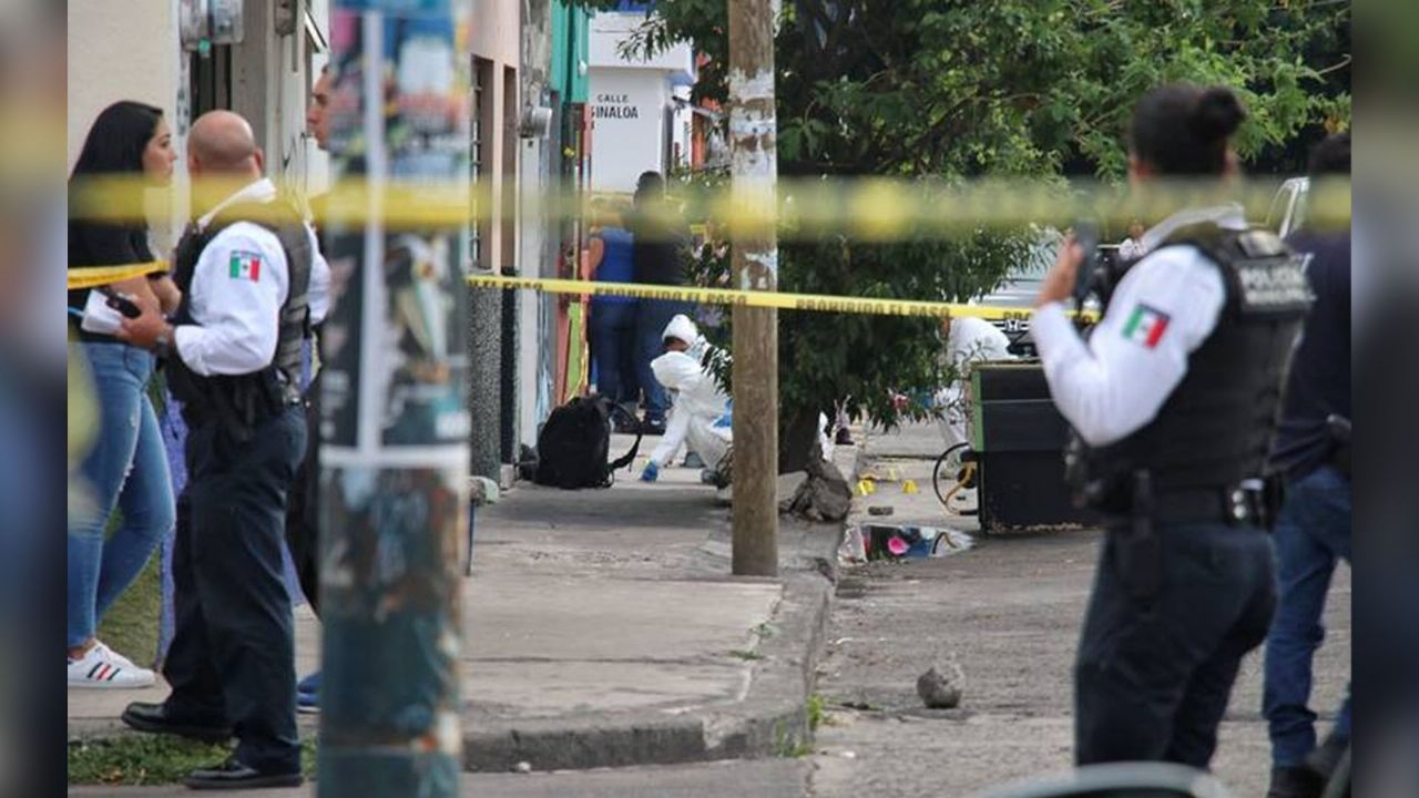 Acordonan el sitio del crimen