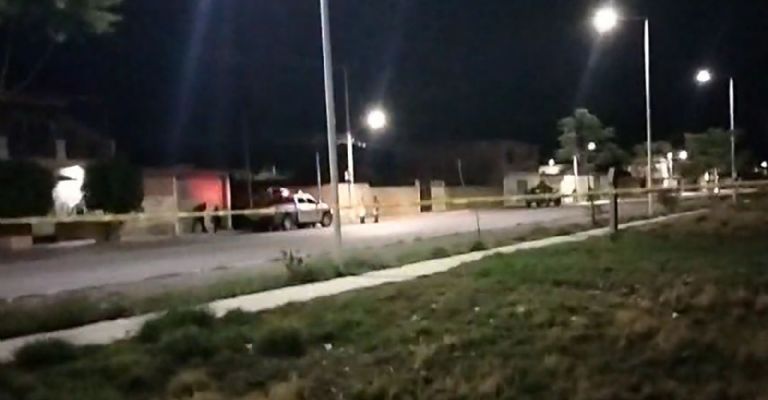 Acordonan la escena del crimen