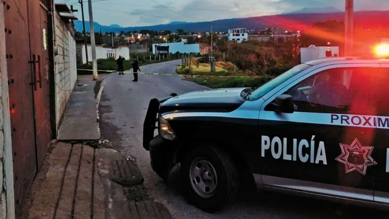 Autoridades llegan al sitio