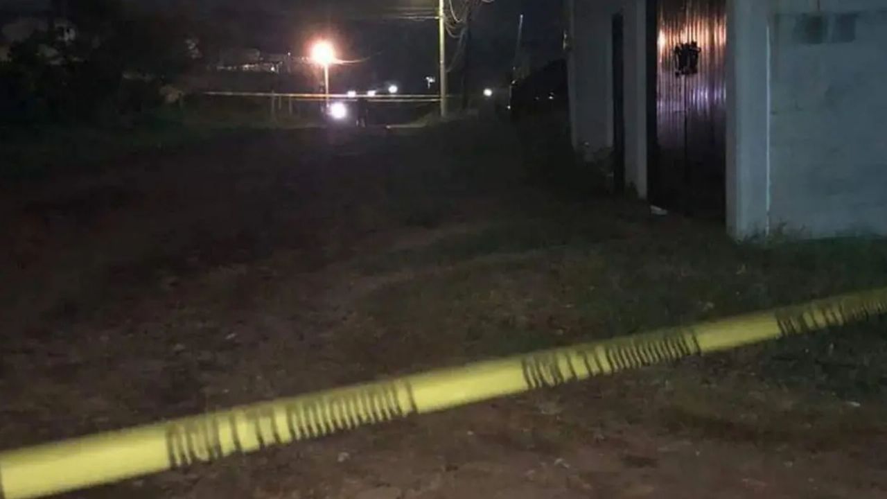 Acordonan el sitio del crimen